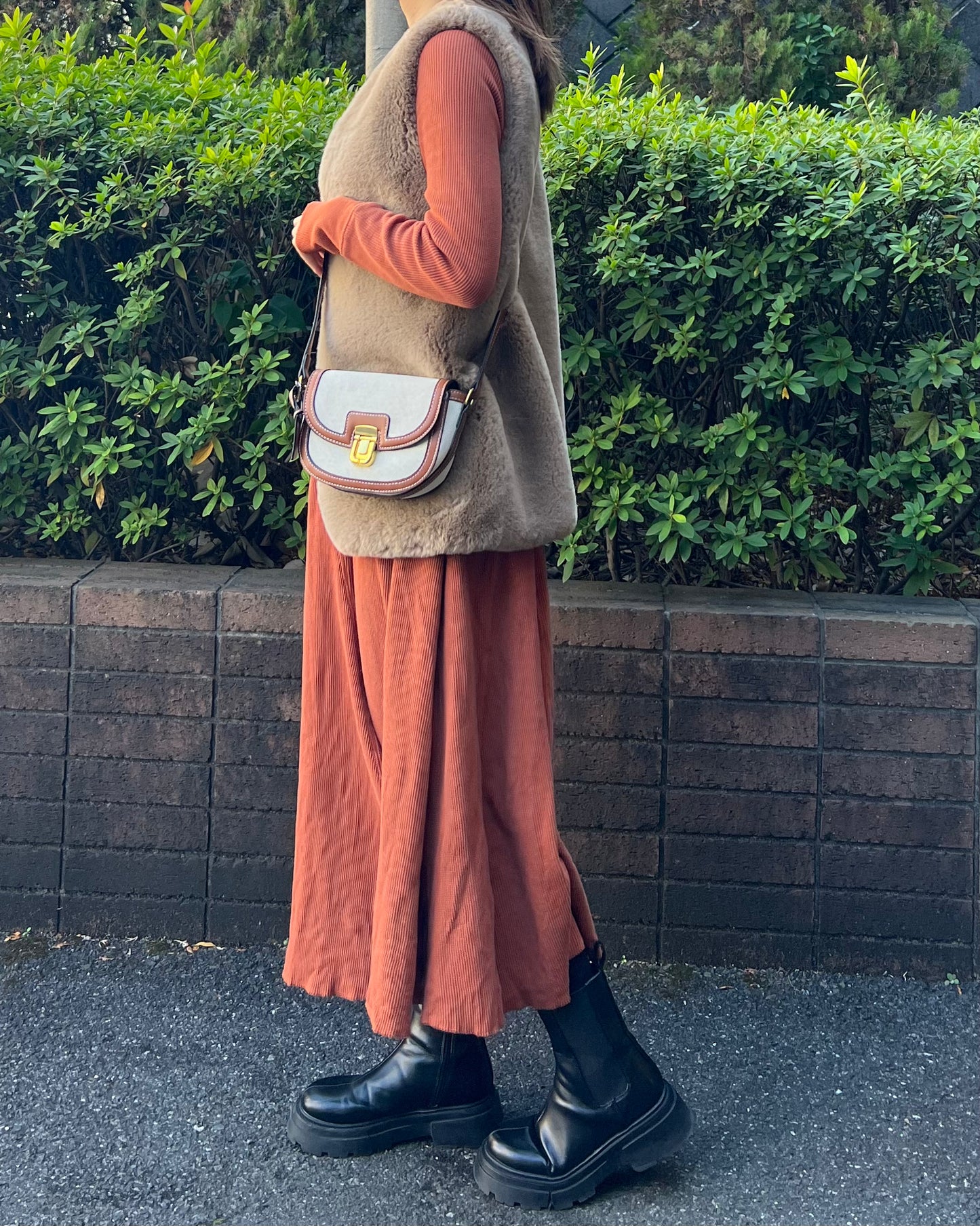 キャンバスショルダーバッグ