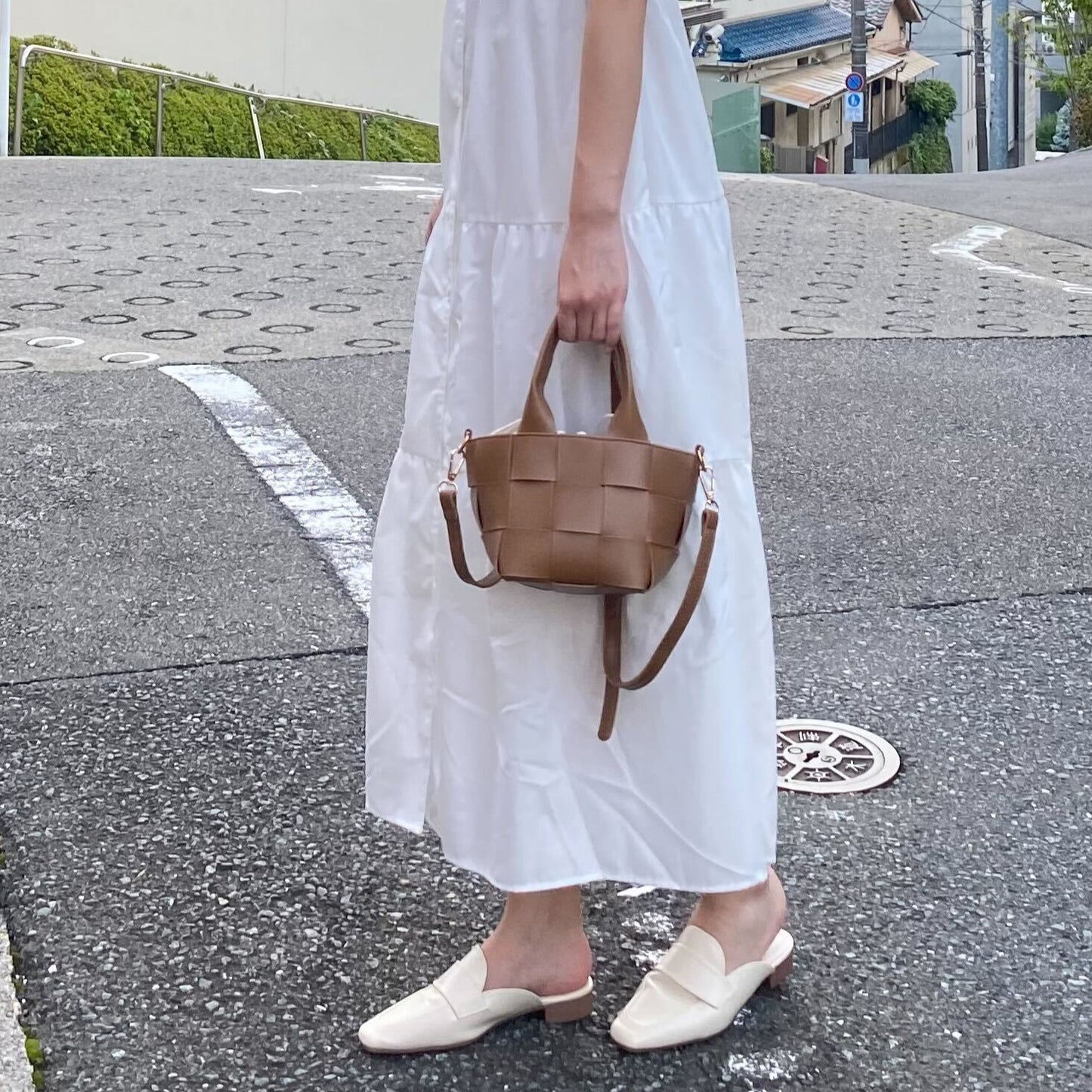 メッシュバスケットバッグ
